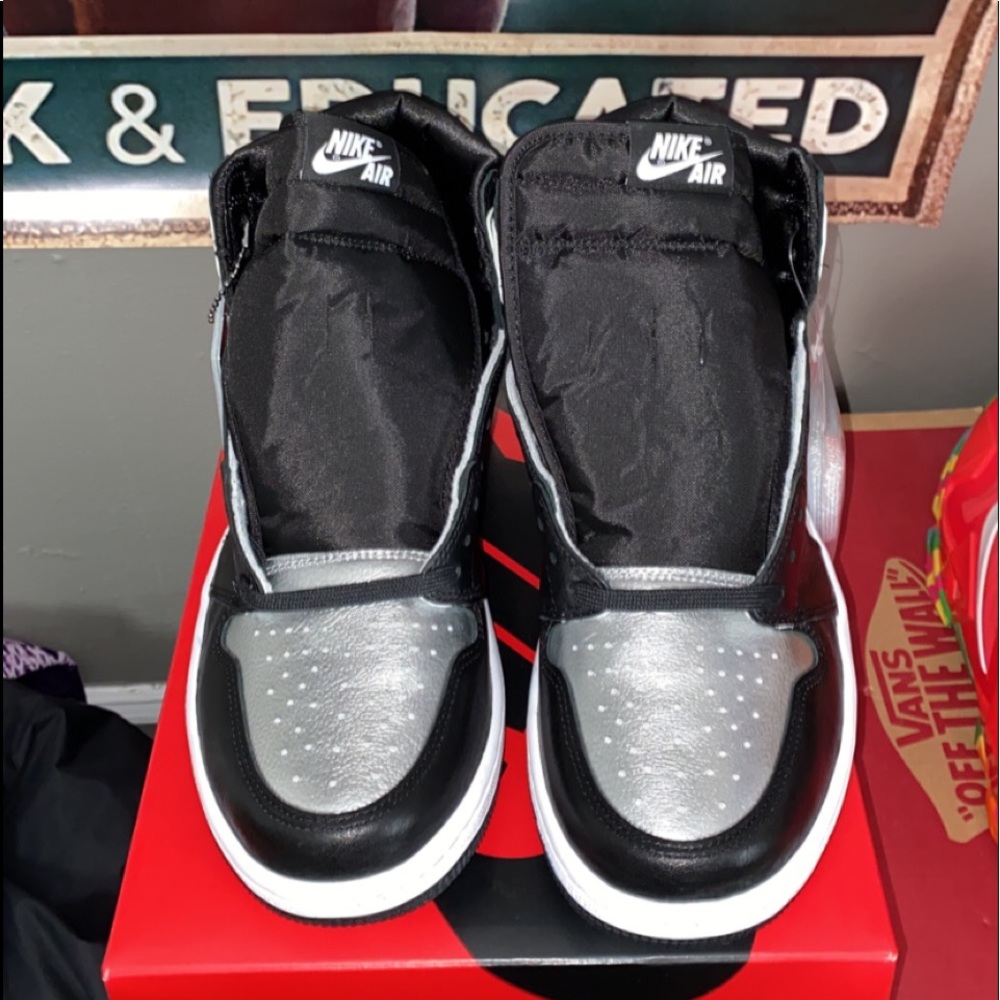 Jordan 1 high Silver Toe